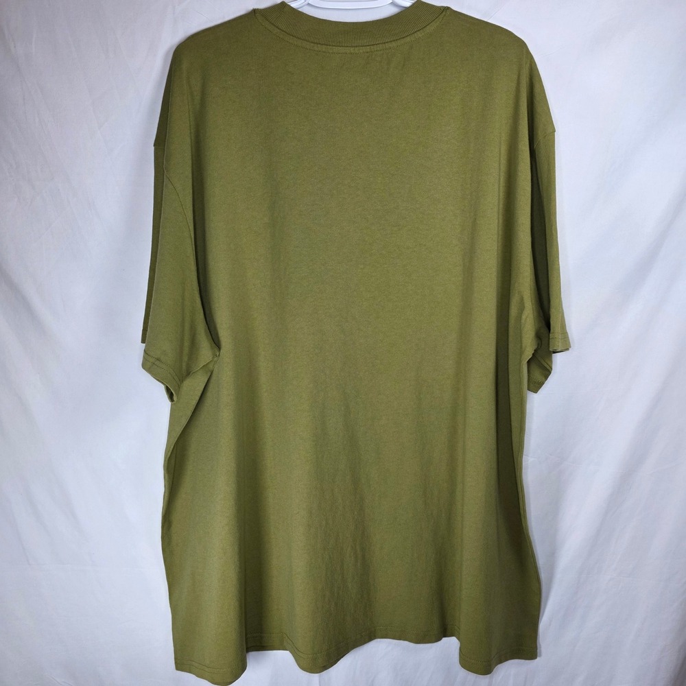 Woolrich Graphic T-Shirt Mens 2XL Green Mountain Logo VN1247024 - Picture 2 of 7